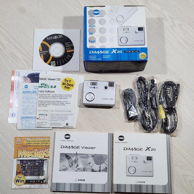 KONICA MINOLTA DIMAGE X20 Works Ok $314.29 - PicClick CA KONICA MINOLTA DIMAGE X20 Works Ok $314.29 - PicClick CA