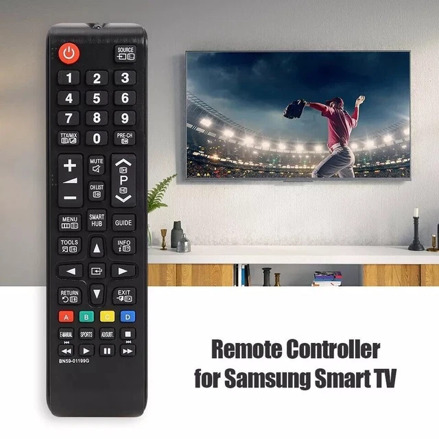 Télécommande pour Samsung Smart TV BN59-01199G - UE32J5205 - UE32J5250