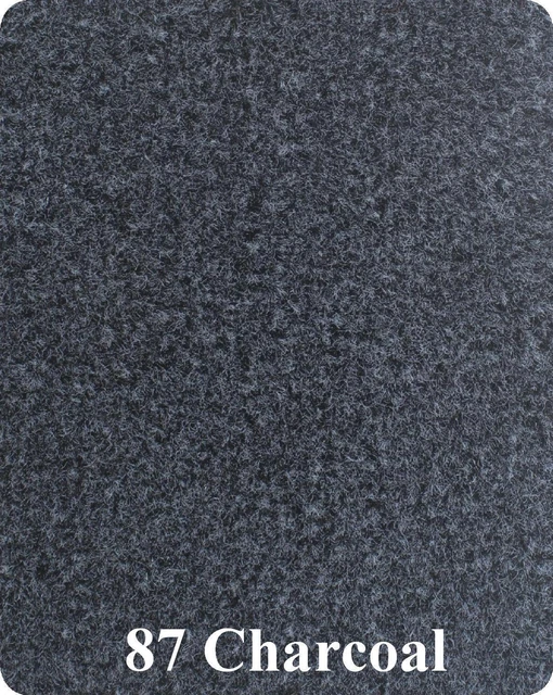 20 oz Cutpile Marine Outdoor BASS Boat Carpet 1st Quality 8.5' x 24' Charcoal