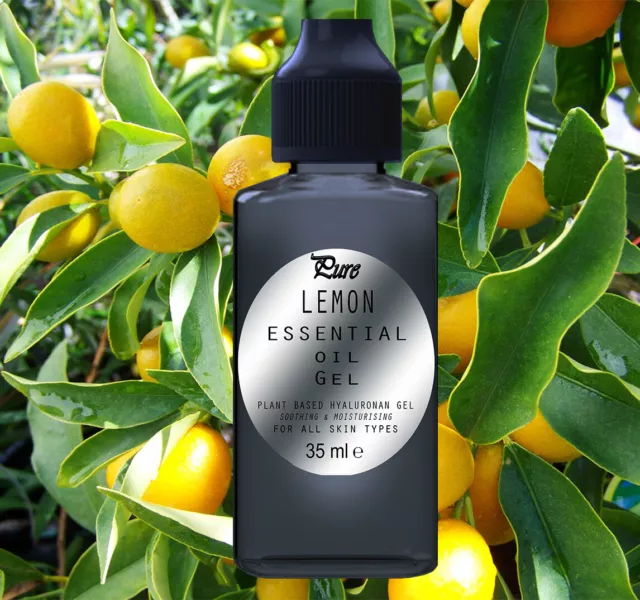 LEMON ESSENTIAL OIL GEL 35ml Aromatherapy Skin Care Buy2 Get3