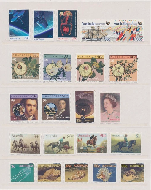Australia Post 1986 Year album collection. PO Cost $37.95.Retail $50. MUH** 3