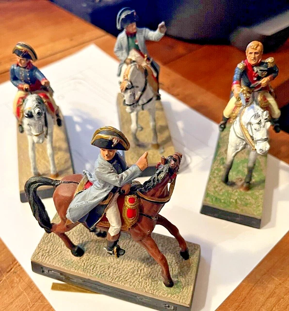 Lot De 10 Cavaliers Soldats De Plomb Avec Socle – Figurines Historiques Neuves, Idéales Pour Collection Ou Maquette