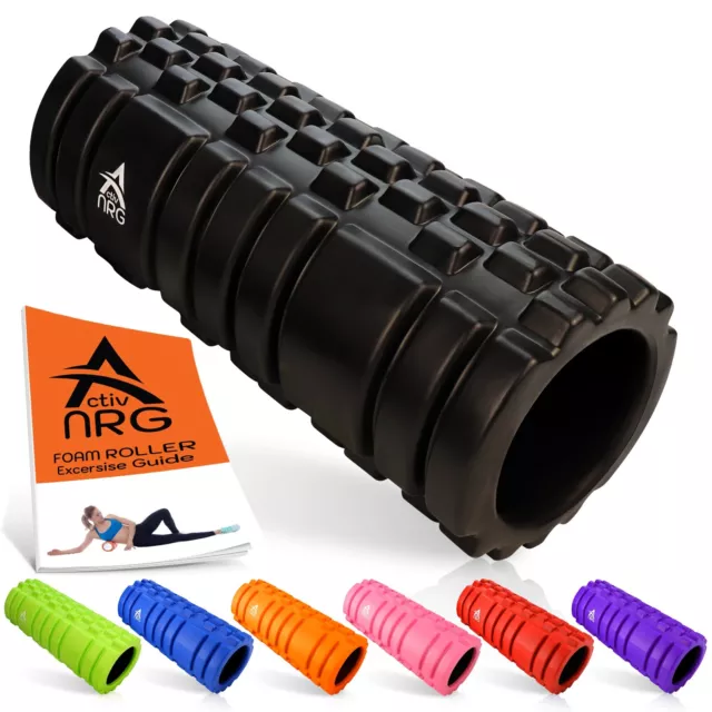 Foam Fitness Roller for Deep Tissue Massage Grid Muscle Trigger Point Muscles