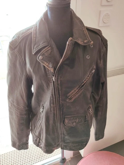 POLO RALPH LAUREN Cow Hide Leather Biker Jacket Size L EUR 1 026 00 polo-ralph-lauren-cow-hide-leather-biker-jacket-size-l-eur-1-026-00