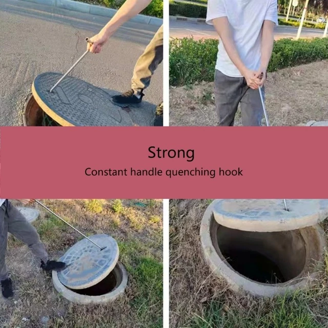 Heavy Duty 26'' (65cm) Long Manhole Hook T Hook Tanzania - View #12