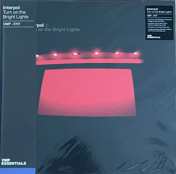 INTERPOL Turn Bright Lights LP VMP Saetia Muzz Holy Terrors Freel Big Noble Zwan