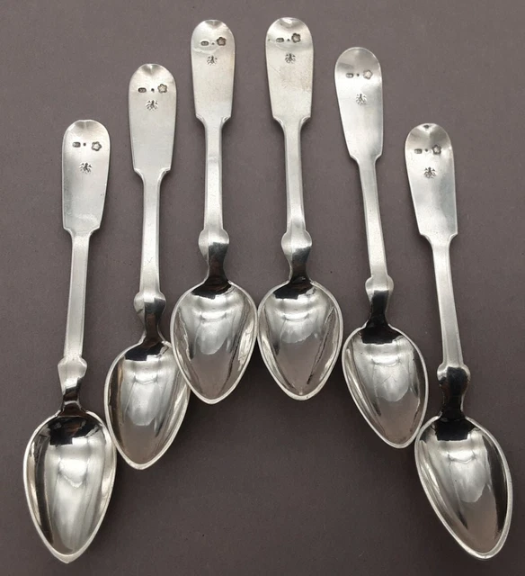 Mokkalöffel 800er Silber Spaten Österreich Ungarn 1867-1872 Espressolöffel (113)