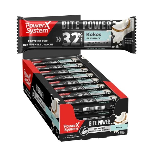 Power System Bite Power Kokos, confezione da 24 g