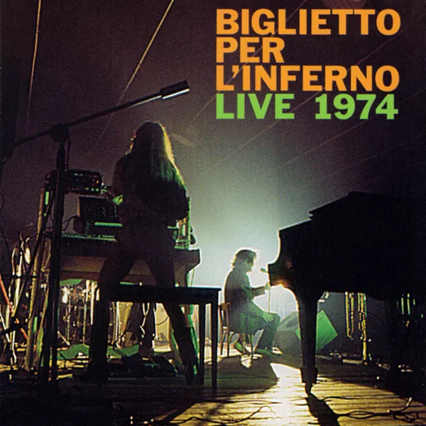 BIGLIETTO PER L'INFERNO Live 1974 CD italian Prog