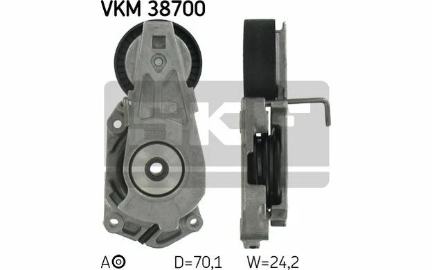 SKF Galet tendeur (courroie d'accessoire) pour MINI VKM 38700 - Mister Auto