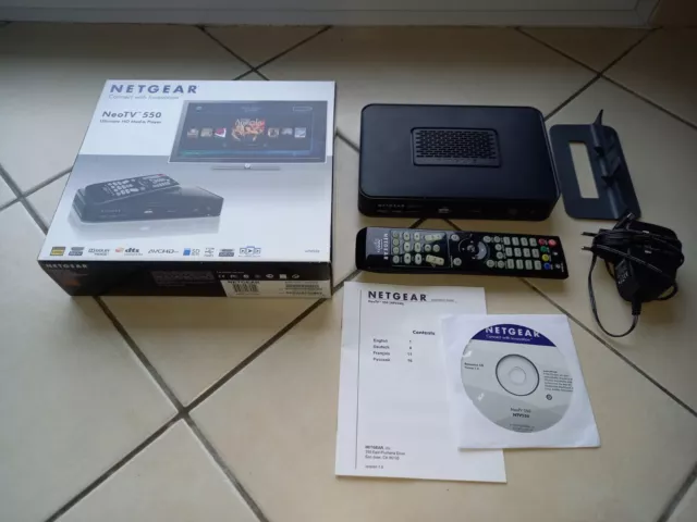 Lecteur Multimédia Netgear NeoTV 550