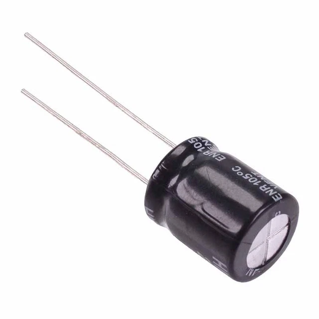 Lot De 10 Condensateurs électrolytiques 220µF 50V 105°C - Aluminium Polarisé - Neufs - Fabriqué En Chine