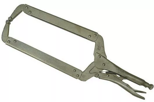 18" Locking C Clamp With Regular Tips Welding Locking Pliers Clamps Tools
