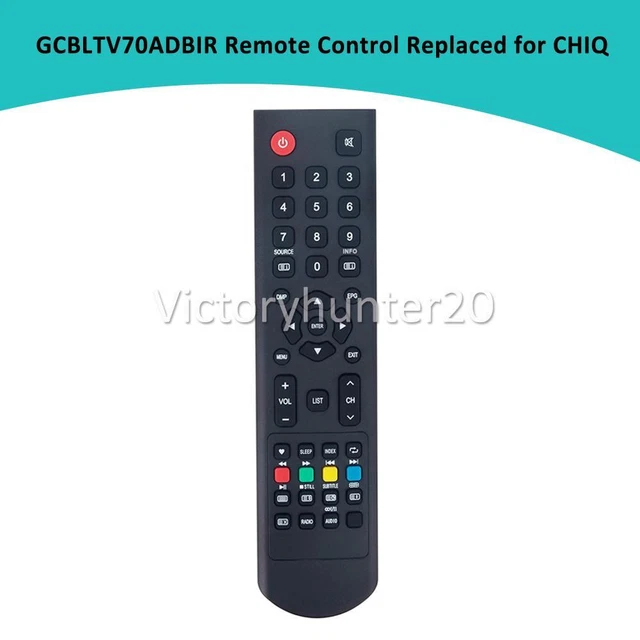 Télécommande Neuve Pour Téléviseurs Chiq U58E7 Et U58G5500 - Remplacement Direct