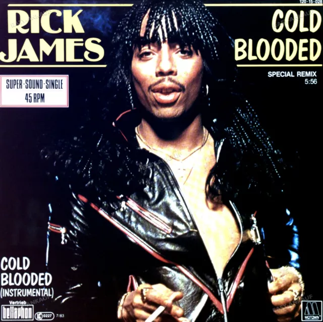 Rick James - Cold Blooded Maxi (VG+/VG+) '