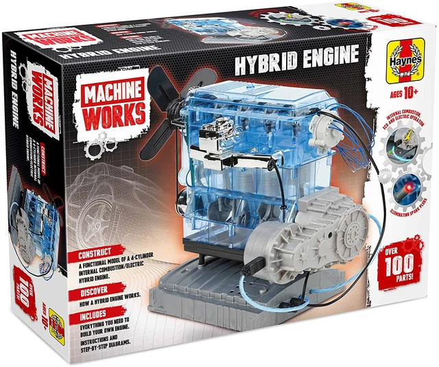 BUILD YOUR OWN Model Machine Works 4Cylinder Hybrid Electric Engine £
