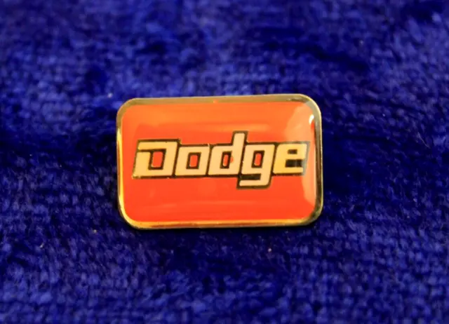 Vintage Dodge Hat Lapel Pin Accessory Badge Mopar Ram Charger Dart Challenger