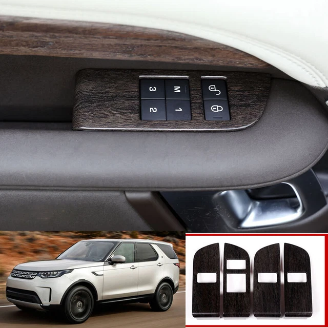 For Land Rover Discovery 5 SHE 2017-2018 Oak Wood Grain Seat Memory System Panel