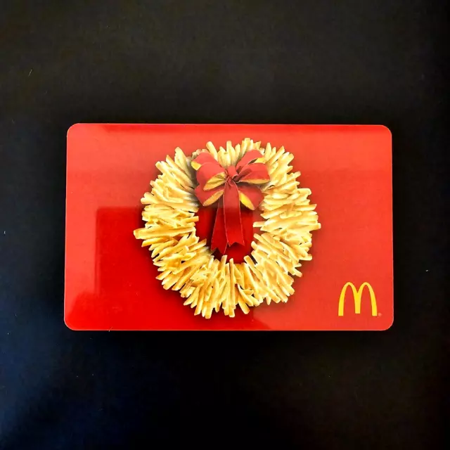 McDonalds Big Mac With Candles #6144 2014 NEW COLLECTIBLE GIFT CARD $0