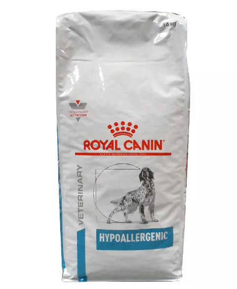 14 kg Royal Canin Hypoallergenic Veterinary Diet nourriture canine