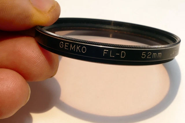 Filtro Gemco 52 mm FL-D día fluorescente a día equilibrio de luz