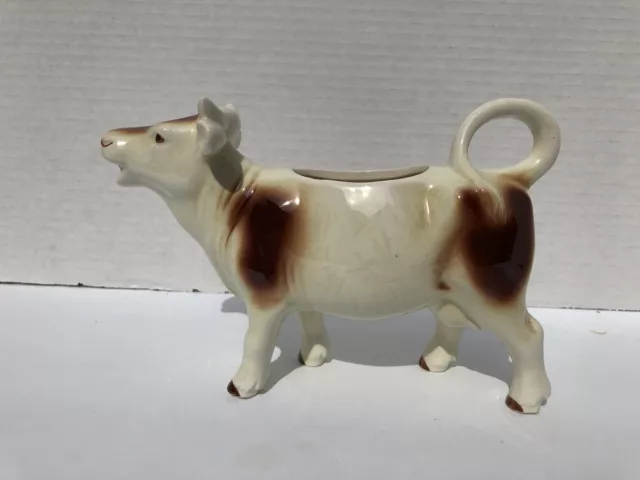 Vintage Goebel Cow Creamer 1960’s With W Germany “V” Mark