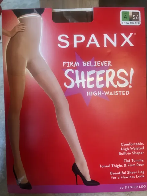 Spanx High-Waisted Sheer S6 