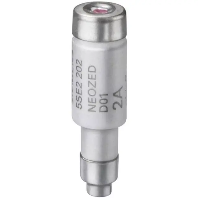 Siemens 5SE2302 Fusible Neozed Taille du fusible = D01 2 A 400 V