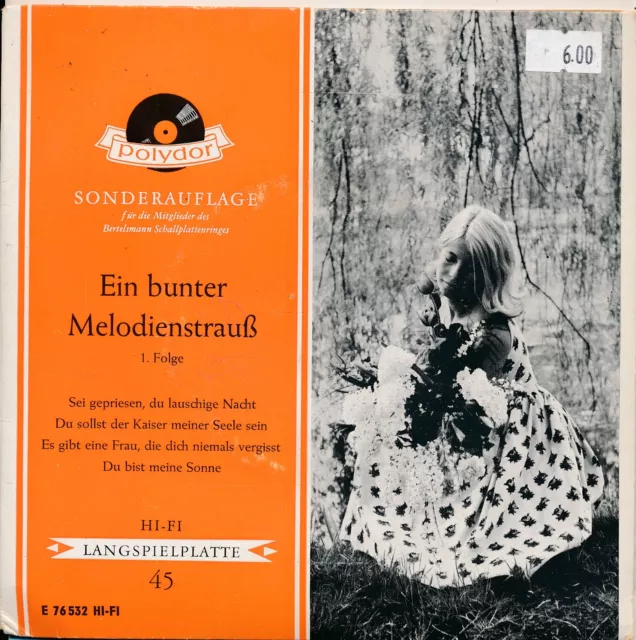 Ein bunter Melodienstrauß 1. Folge - Polydor E76532 - Single 7" Vinyl 55/20