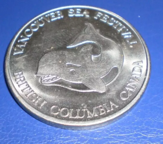 Vancouver Sea Festival 1978 British Columbia Trade Dollar Token b