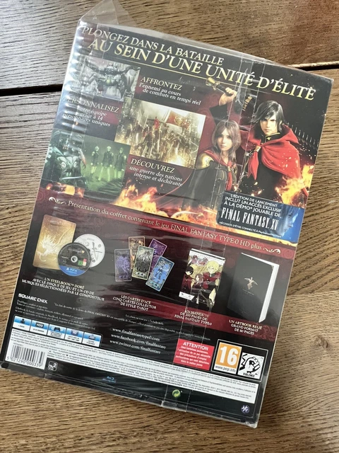 Final Fantasy Type 0 edition Collector PS4 comme neuf FR