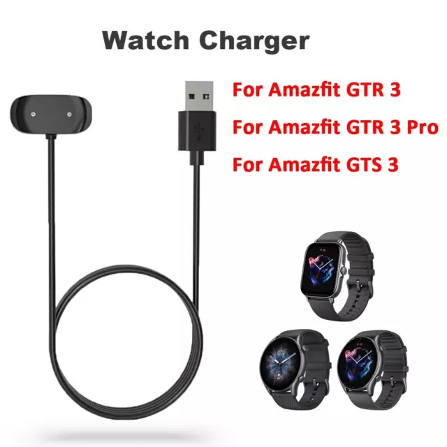 Neu Zubehör Uhr USB Ladegerät Adapter Ladekabel For Amazfit GTR3 GTS3 GTR3 Pro