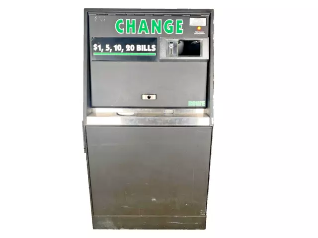 Rowe BC-3500 Bill and Coin Changer for Businesses (Service Light ON) Easy to Fix