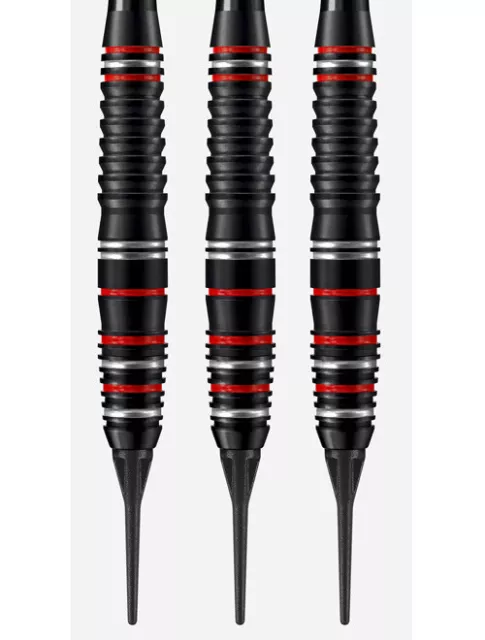 Jeu Flechettes Darts Harrows Club Fire Alloy 16g ou 18g + etui