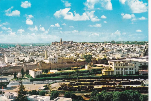 Sousse Tunisia Postcard used 1975 crease