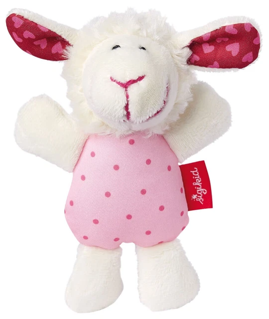 sigikid 41189 Rassel Schaf, Red Stars