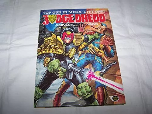 Judge Dredd Annual 1989 Book The Cheap Fast Free Post