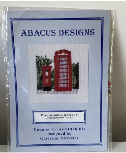 ABACUS DESIGNS Kit de punto de cruz contado diseñado por Christine Silvester Regalo