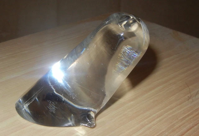 Vintage Spode Crystal Walrus Signed Mint Condition