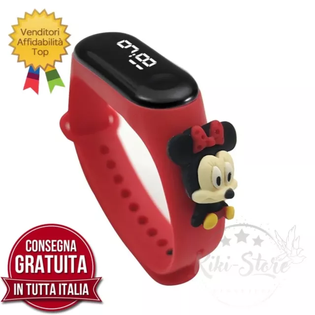 Orologio Digitale Per Bambini Supereroi Principesse Nuovo