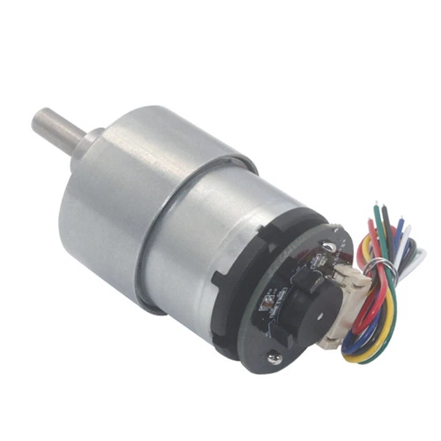 Moteur Réducteur JGB37-520 - 6-12V, Encodeur Intégré - Pour Robots, Serrures électriques, Appareils Ménagers DIY