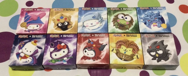 MCDONALDS SANRIO X Yu-Gi-Oh Hello Kitty & Friends Toys Fullset of 10 ...