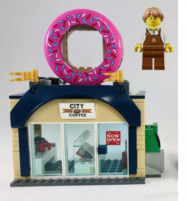 LEGO CITY `` DONUT SHOP + MINIFIGURA ´´ Ref 60233 ORIGINAL LEGO 100X100 EUR  24,95 - PicClick FR