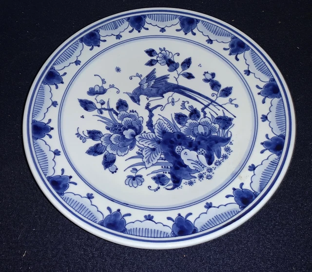 Porceleyne Fles Royal Dutch Blue Delft 8 7/8" PLATE (Netherlands Holland)