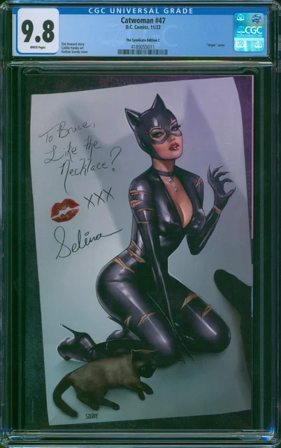 Catwoman #47 CGC 9.8 11/22 4189055011 - The Syndicate Ed. C; Szerdzy Var cover
