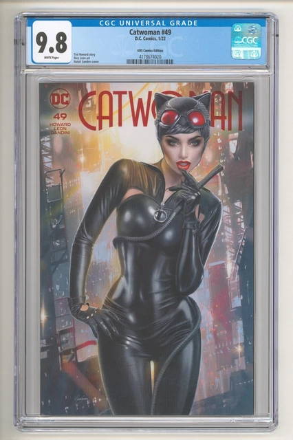 Catwoman #49 Natali Sanders Variant CGC 9.8 - Limited to 800 Copies