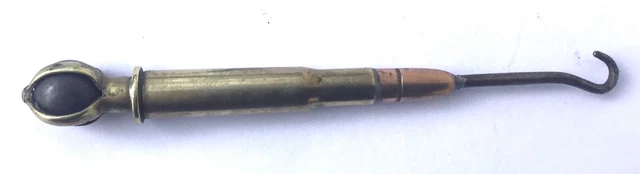 TIRE-BOTTE DE POILU Objet De Poilu 1914-1918 Trench Art Old Boot Puller ...