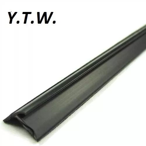 Escort MK2 Outer Door Glass Seal (exterior) Hard Black Plastic with a soft inner