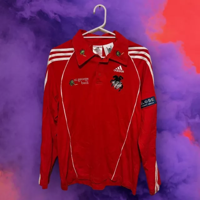 Vintage 2004 Adidas NRL “St. George Illawarra Dragons” Long Sleeve Shirt!