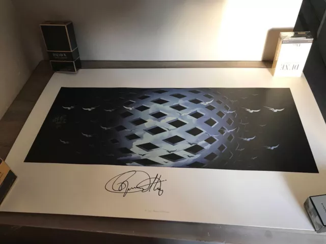 Hand Signed Roger Daltrey The WHO TOMMY Art Print Lithograph  COA